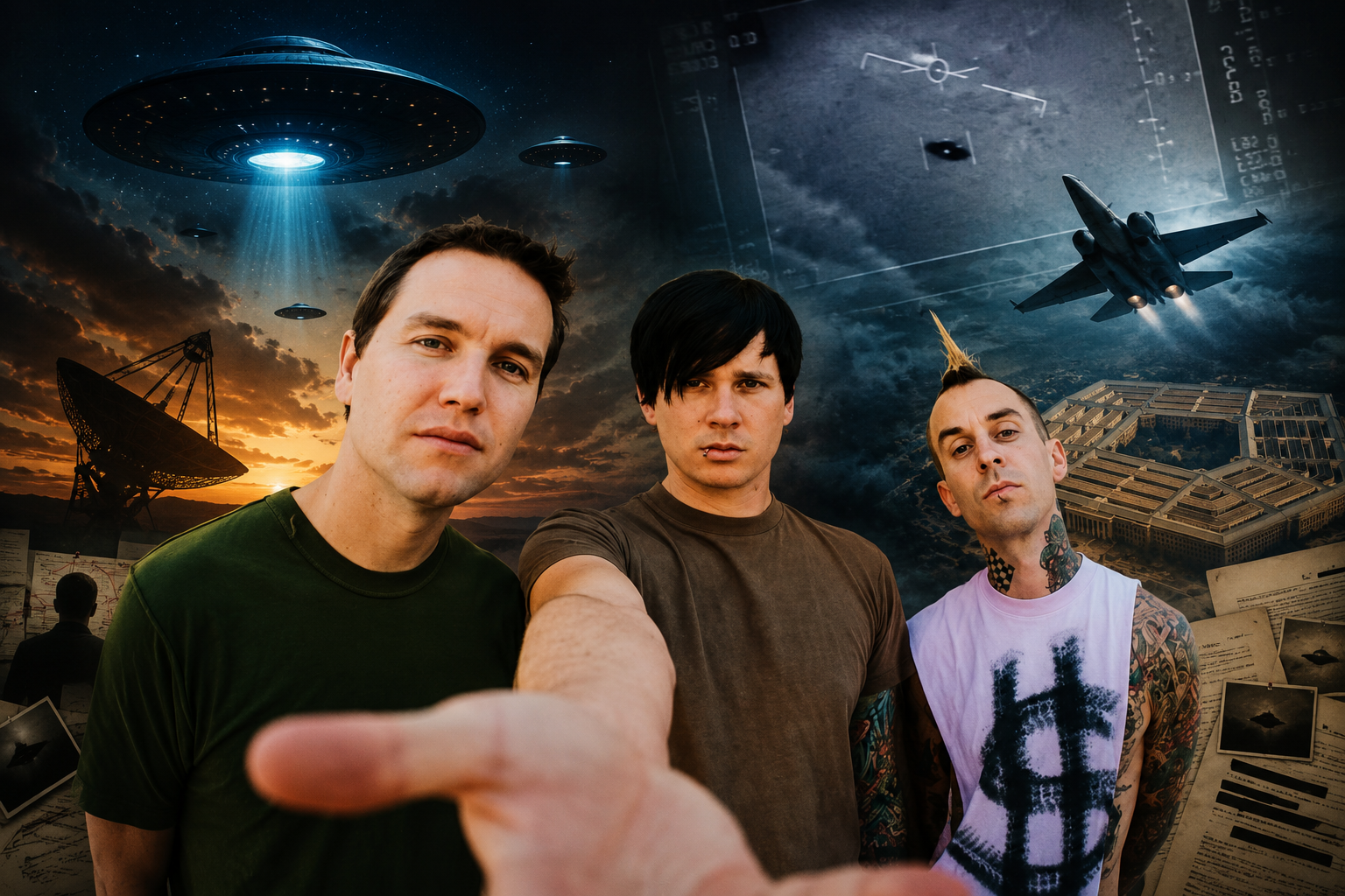 O que Tom DeLonge sabe sobre OVNIs? A história do cantor do Blink-182 que pressionou o Pentágono