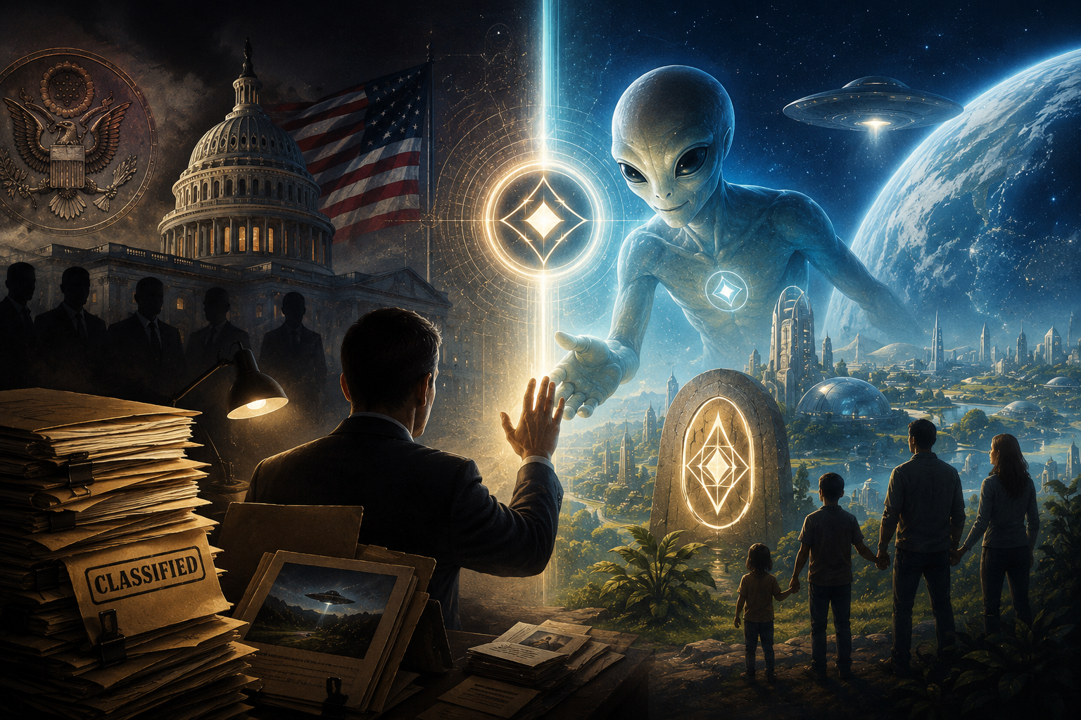 Após revelações de OVNIs, Dakila Pesquisas afirma que governo dos EUA esconde conhecimento avançado sobre extraterrestres