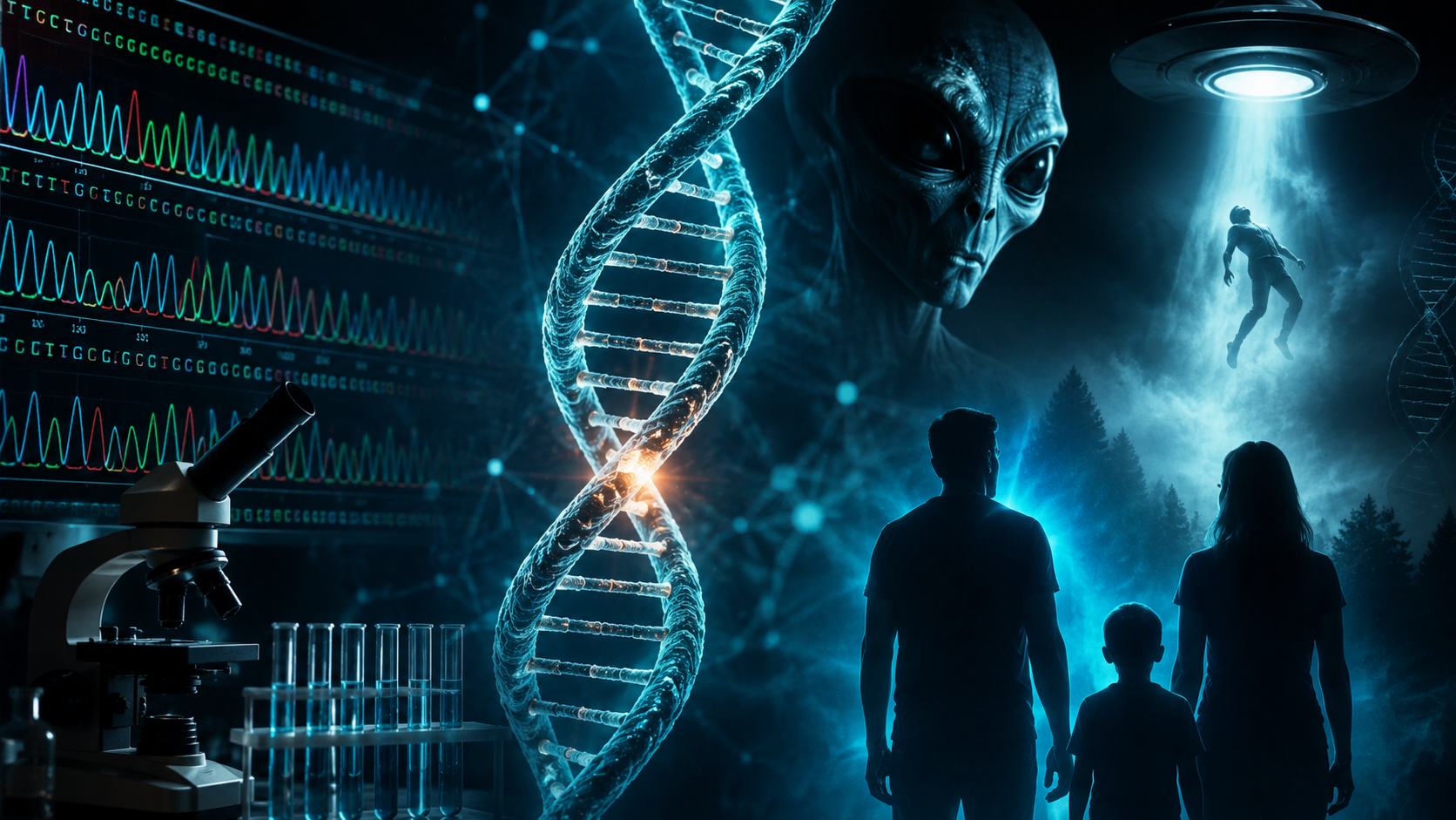 Estudo sobre possível DNA extraterrestre em humanos volta chamar atenção nas redes e aqui está tudo o que se sabe