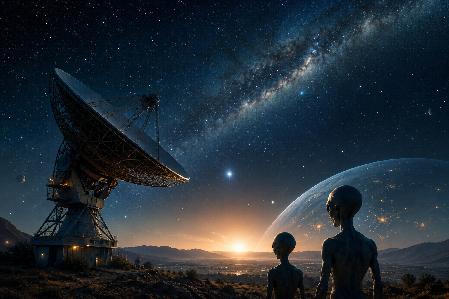 Teoria intrigante sugere que extraterrestres podem estar tentando contato sem sucesso e esse é o motivo